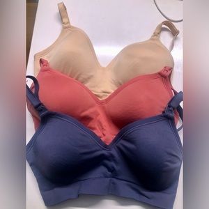 Set of 3 Plunge Nursing Bra Bravado